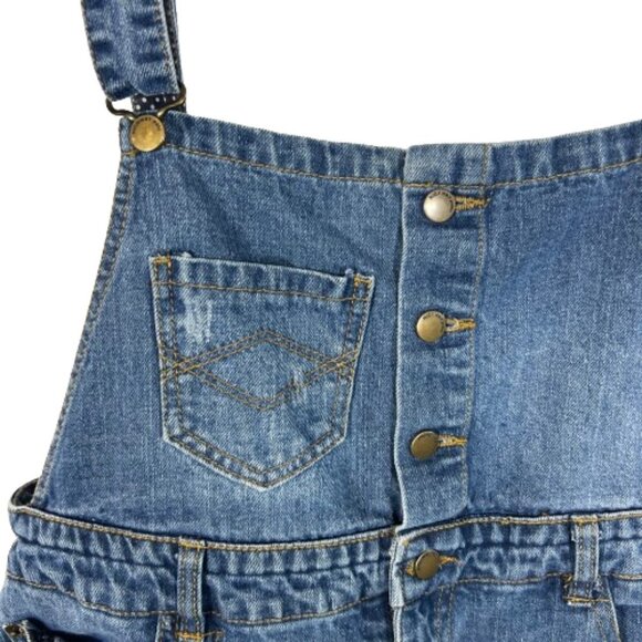 Highway Jeans Womens Denim Jeans Overalls Cutoff Shorts Pockets Size Extra Large - Picture 5 of 13
